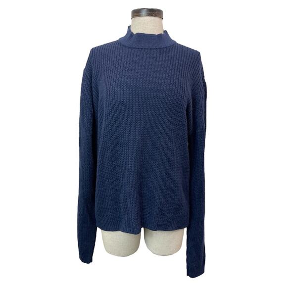 INIS MEAIN NWT Alpaca Silk blend knit sweater | L - Picture 1 of 5